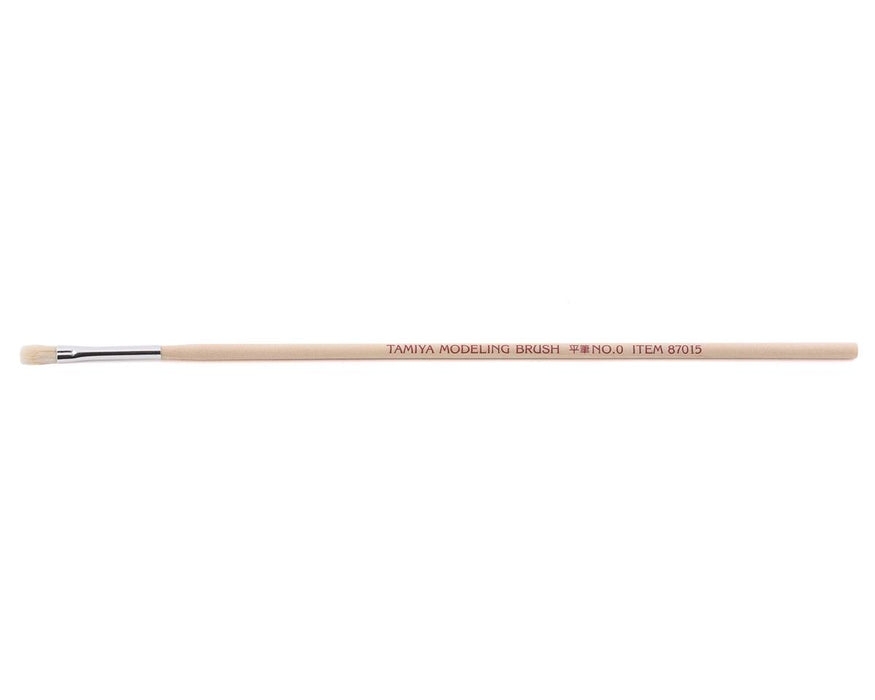 Tamiya Flat Brush (No. 0)