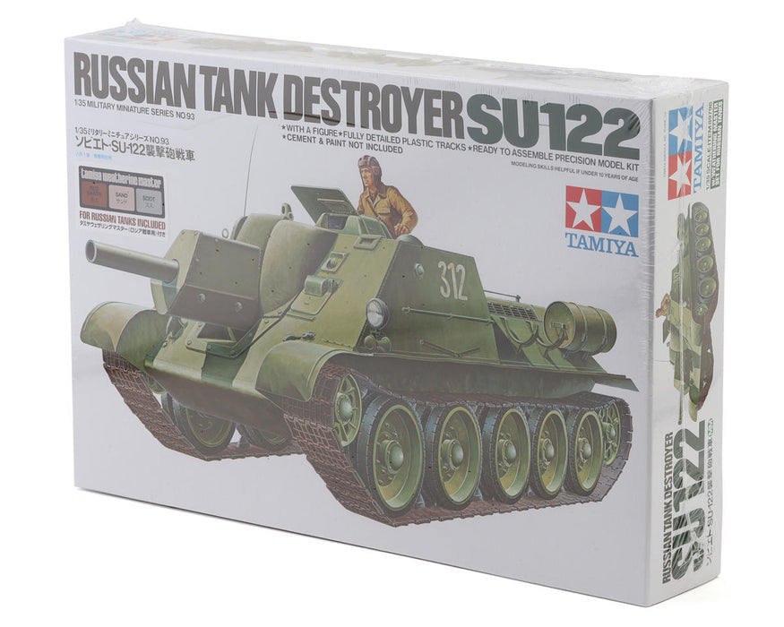 Tamiya 1/35 Russian Tank Destroyer SU-122 Plastic Model Kit