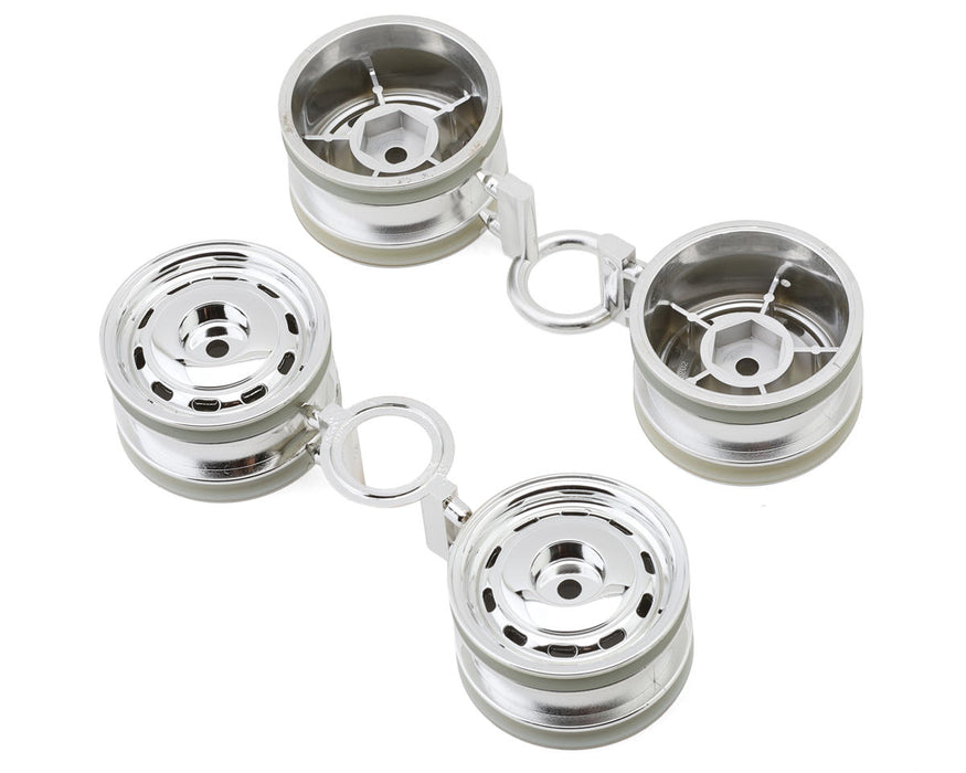 Tamiya M-06 Volkswagen Van Type 2 Wheels (Chrome) (4)