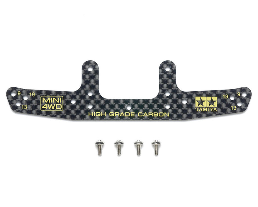 Tamiya Mini 4WD JR HG Carbon Fiber Rear Bumper Plate (1.5mm)