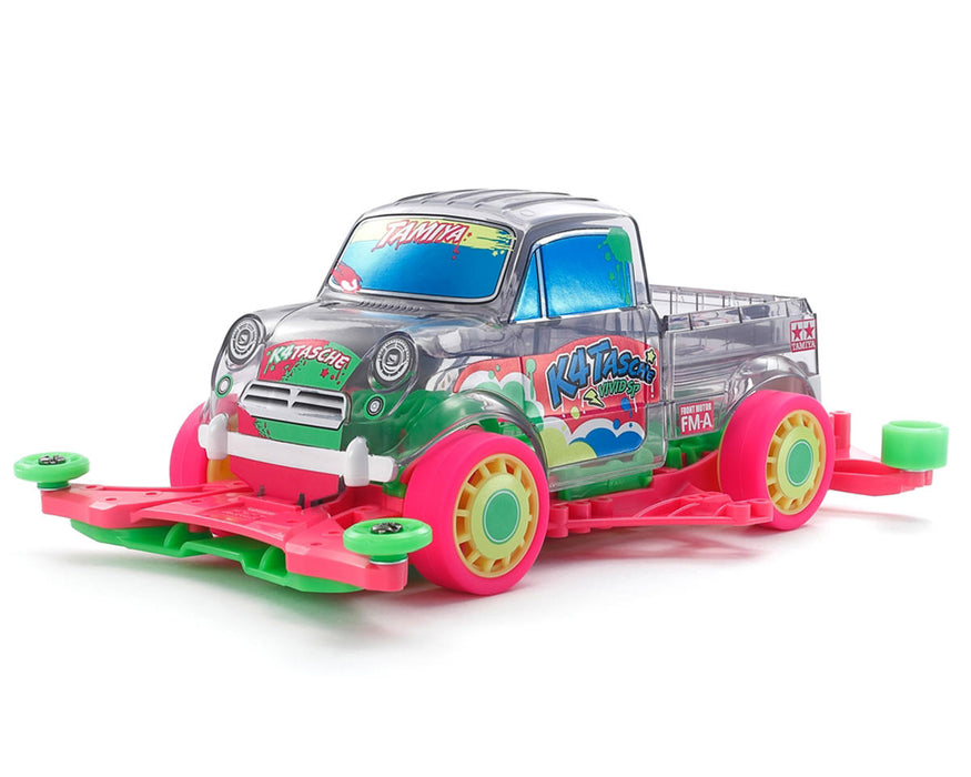 Tamiya 1/32 JR Mini 4WD K4Tasche Vivid Special Kit (Pink/Green) (FM-A Chassis)