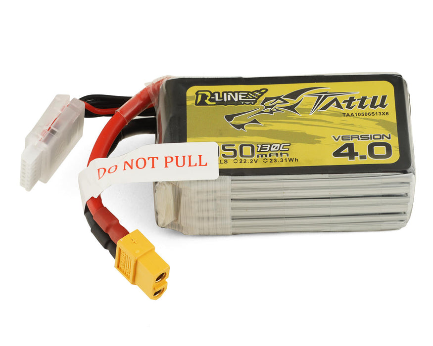 Tattu "R-Line 4.0" 6s LiPo Battery 130C (22.2V/1050mAh)