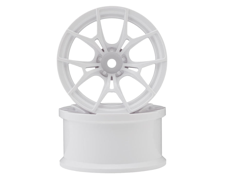 Topline FX Sport Multi-Spoke Drift Wheels (White) (2) (6mm Offset)