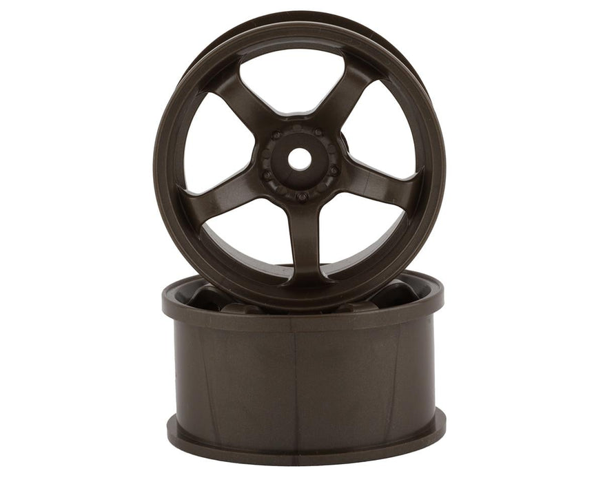 Topline M5 Spoke Drift Wheels (Matte Bronze) (2) (6mm Offset)