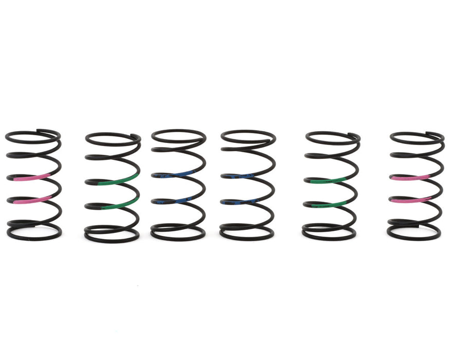 Topline D-Competition 1/10 30mm Rear Shock Springs Set (Hard) (3 Pairs)