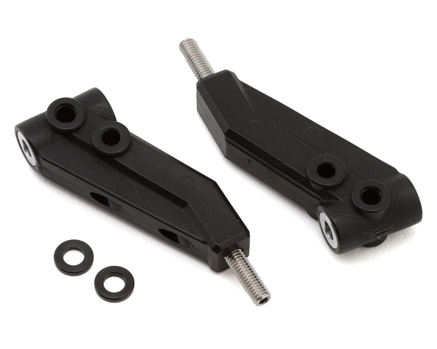 Topline Reve D RDX Delrin Front Upper Arms (Black) (2)