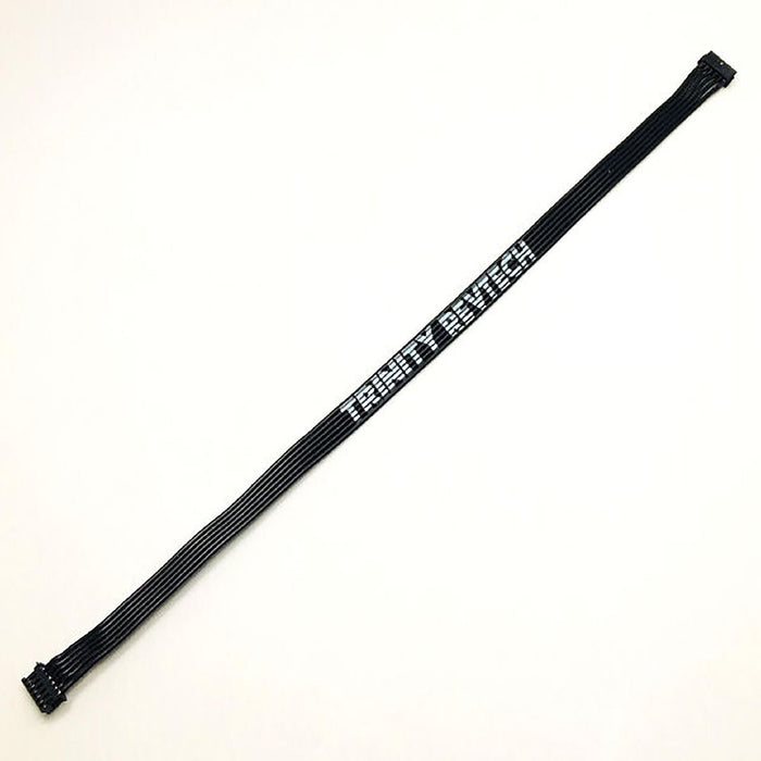 Trinity Flat Sensor Wire With TRINITY Logo  White 100mm