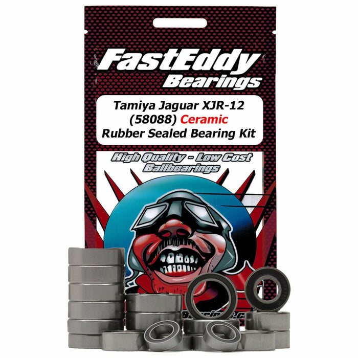 Fast Eddy Tamiya Jaguar XJR-12 (58088) Ceramic Rubber Sealed Be