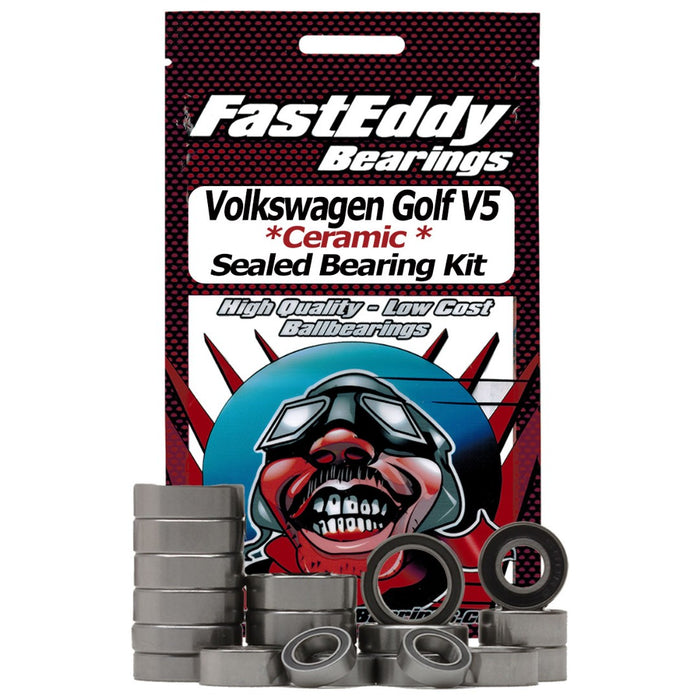 Fast Eddy Tamiya VW Golf V5 (FF-01) Ceramic Rubber Sealed Kit