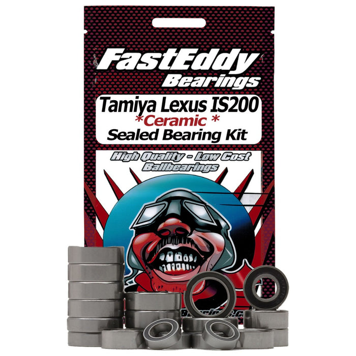 Fast Eddy Tamiya Lexus IS200 (TL-01) Ceramic Rubber Sealed Kit