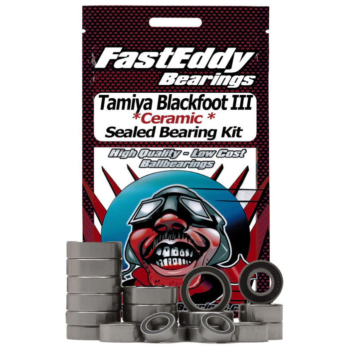 Fast Eddy Tamiya Blackfoot III (WR-01) Ceramic Rubber Sealed Kit