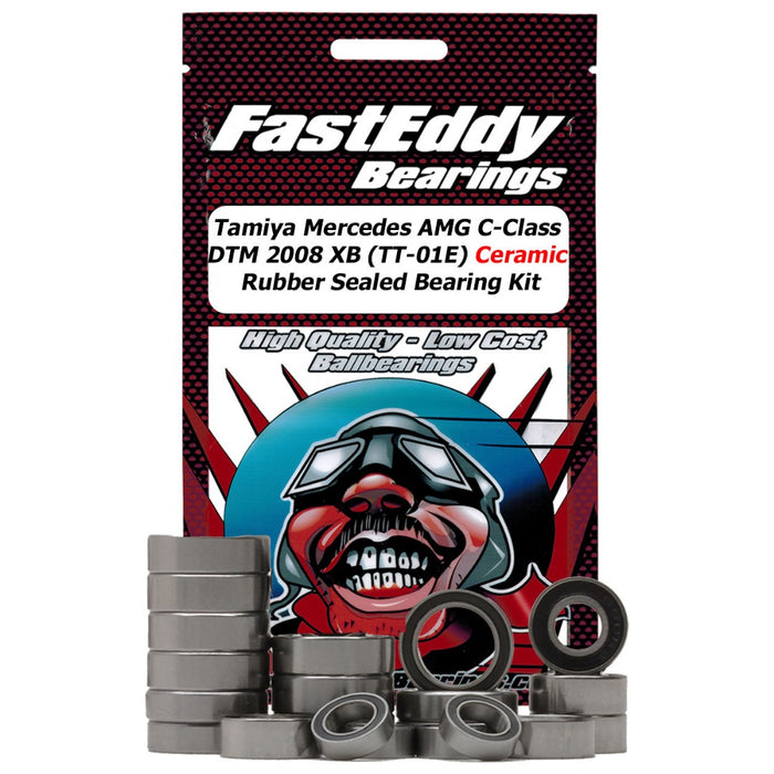 Fast Eddy Tamiya C-Class DTM 2008 XB(TT-01E) Ceram Rubbr Sld Kit