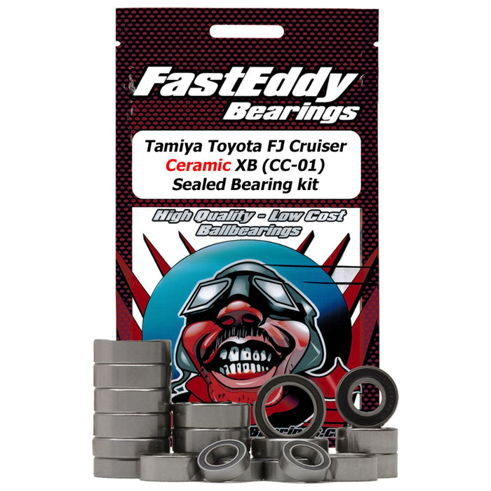 Fast Eddy Tamiya FJ Cruiser XB (CC-01) Ceramic Rubber Sealed Kit