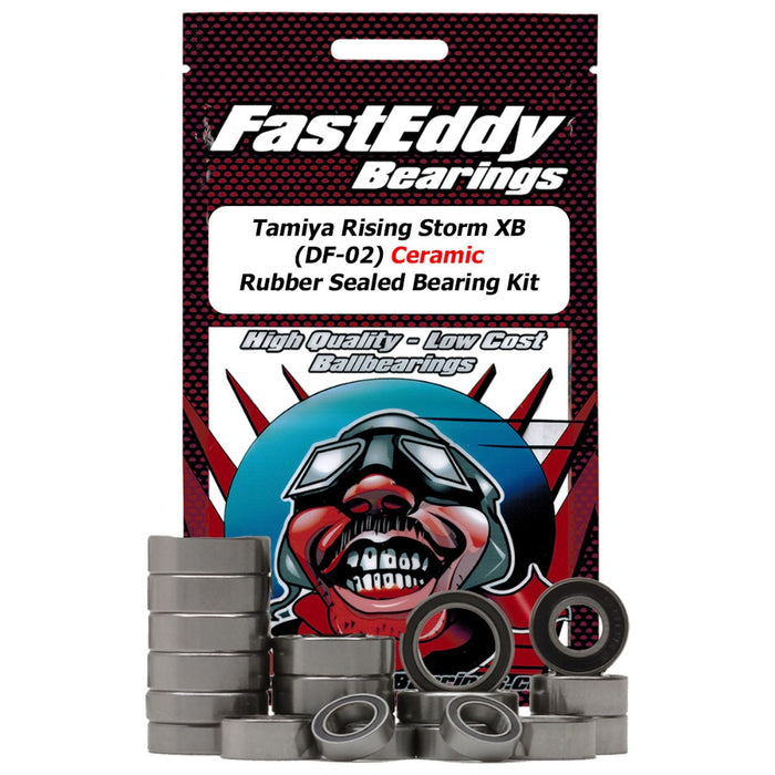 Fast Eddy Tamiya Rising Storm XB (DF-02) Ceramic Rubber Sld Kit