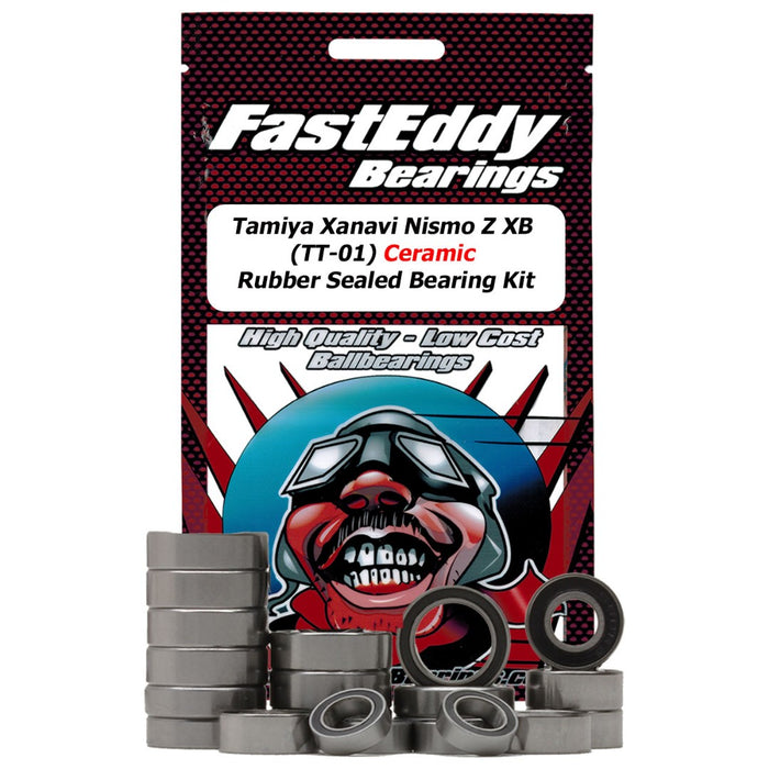 Fast Eddy Tamiya Nismo Z XB (TT-01) Ceramic Rubber Sealed Kit