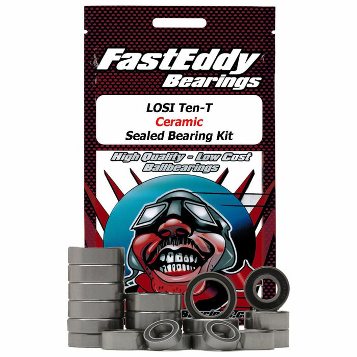 Fast Eddy Losi Ten-T Ceramic Sealed Bearing Kit