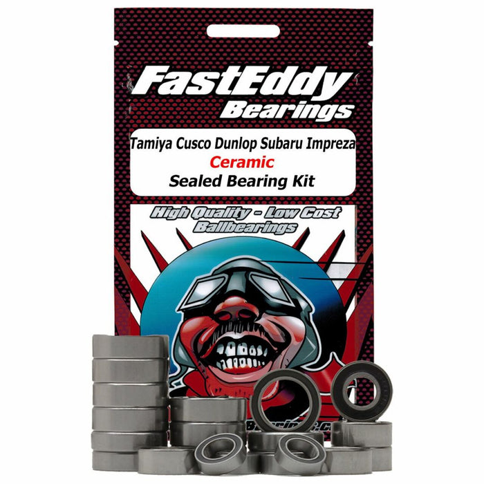 Fast Eddy Tamiya Cusco Dunlop Subaru Impreza (TT-01E) Ceramic S