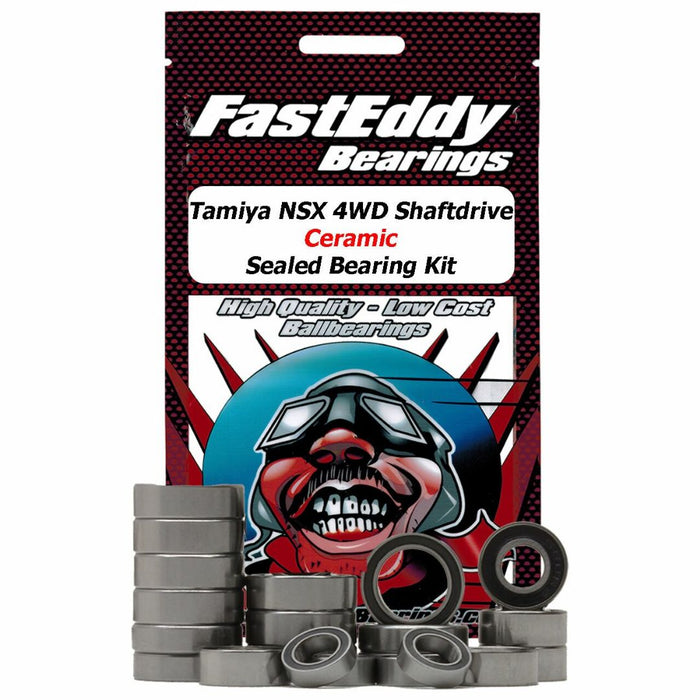 Fast Eddy Tamiya NSX 4WD Shaftdrive (TT-02) Ceramic Sealed Bear