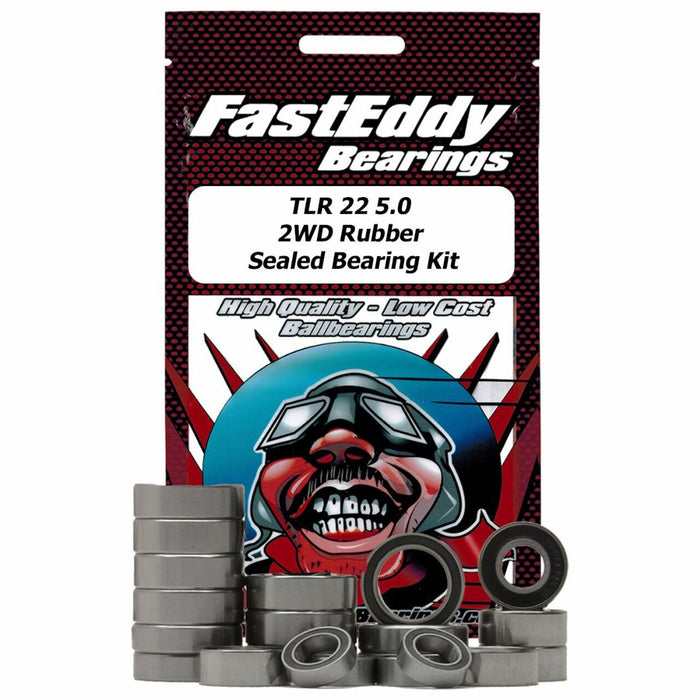 Fast Eddy TLR 22 5.0  2WD Rubber Sealed Bearing Kit
