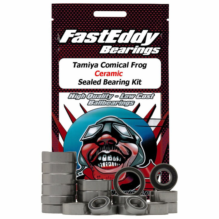 Fast Eddy Tamiya Comical Frog (WR-02) Ceramic Rubber Sealed Bea