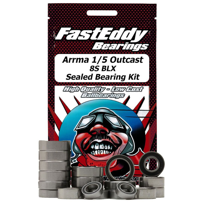 Fast Eddy Arrma 1/5 Outcast 8S BLX Sealed Bearing Kit