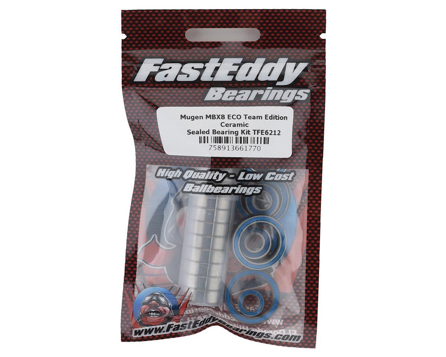 FastEddy Mugen MBX8 ECO Team Edition Ceramic Sealed Bearing Kit