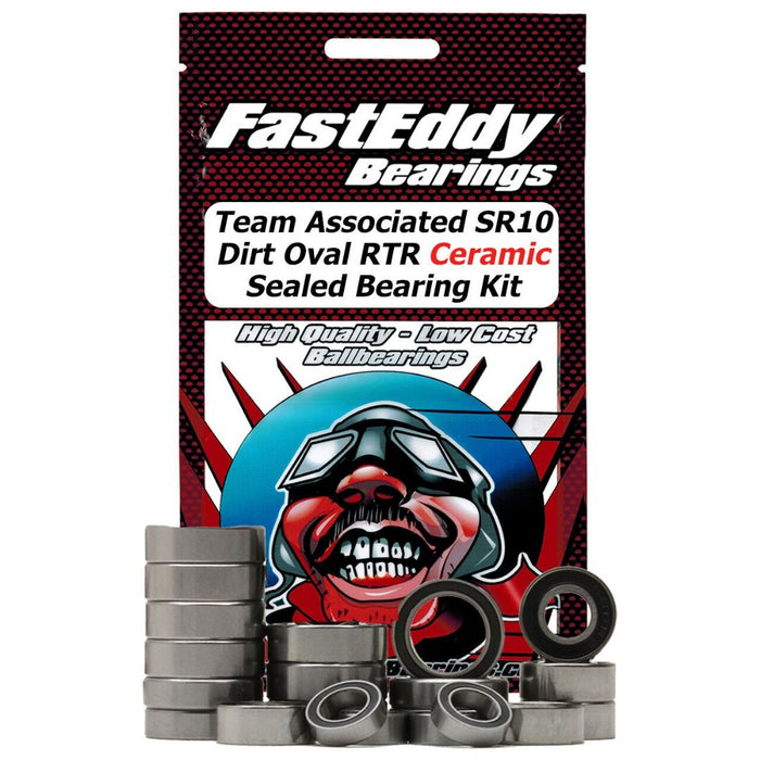 Fast Eddy Team Associated SR10 Dirt Oval RTR Ceramic Sealed Bea
