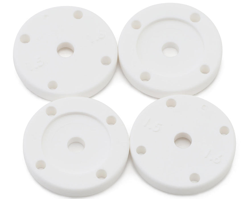 Tekno RC 16mm Flat/Flat Shock Pistons (4) (2x1.5/2x1.6)
