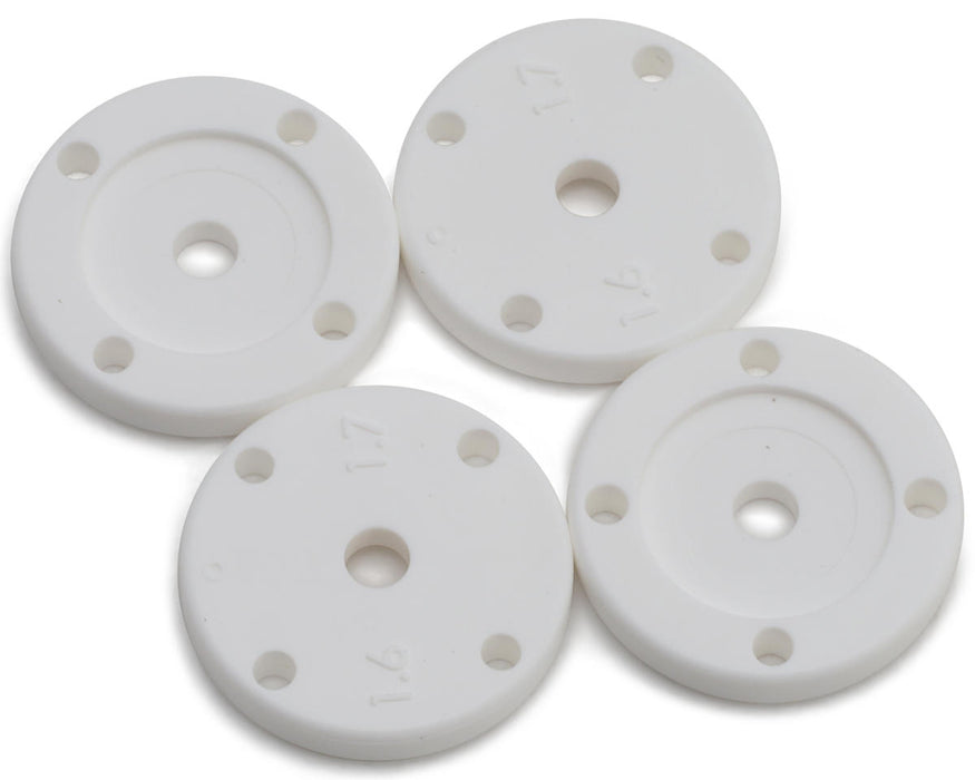 Tekno RC 16mm Flat/Flat Shock Pistons (4) (2x1.6/2x1.7)