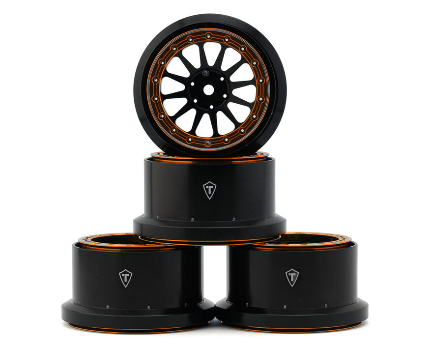 Treal Hobby Aluminum Beadlock Monster Truck Wheels for Traxxas® Mini Maxx®