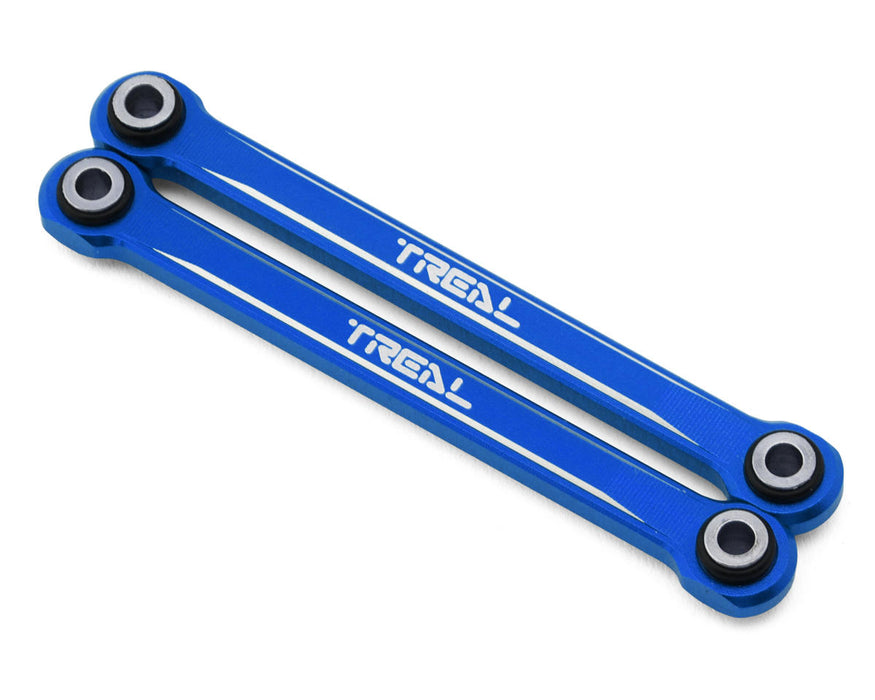 Treal Hobby Aluminum Front Steering Links for Traxxas® Mini Maxx® (Blue) (2)
