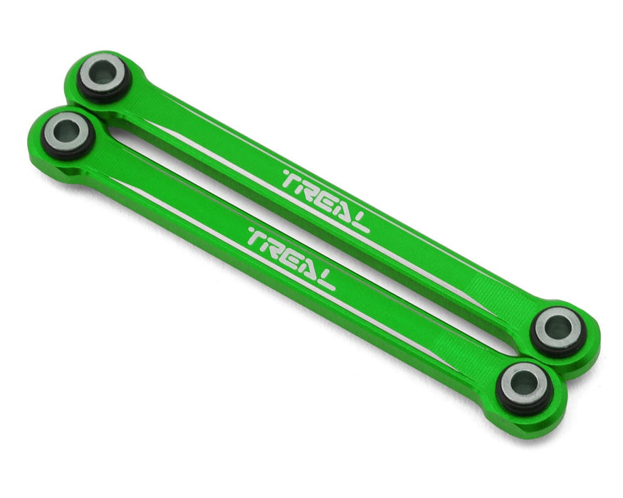 Treal Hobby Aluminum Front Steering Links for Traxxas® Mini Maxx® (Green) (2)