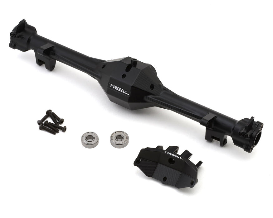 Treal Hobby Losi® Hammer Rey™ U4 Aluminum Rear Axle Housing (Black)