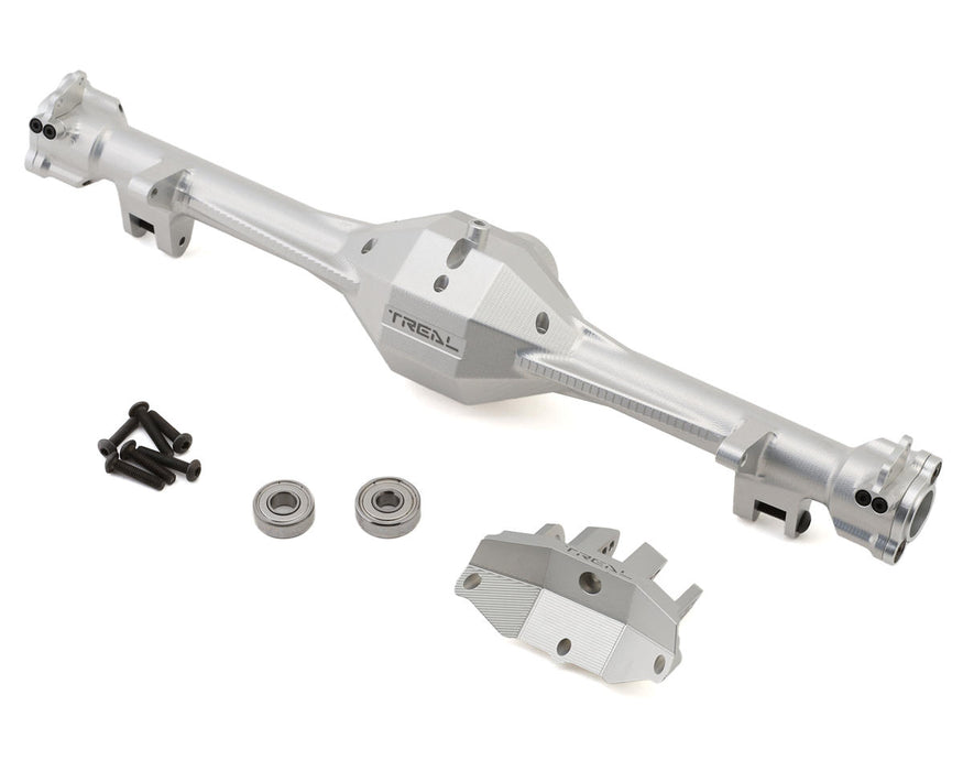 Treal Hobby Losi® Hammer Rey™ U4 Aluminum Rear Axle Housing (Silver)