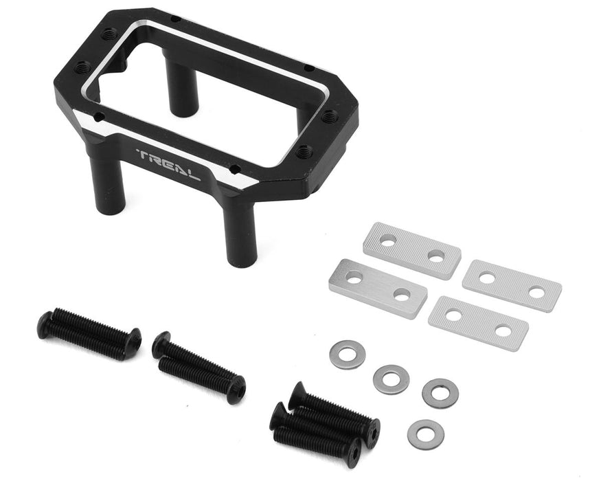 Treal Hobby Arrma 6S BLX Aluminum Servo Mount Set (Black)