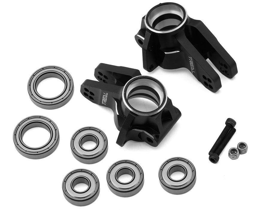Treal Hobby Arrma® Kraton™ 6S Aluminum Rear Hubs (Black) (2)