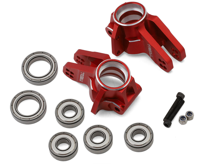 Treal Hobby Arrma® Kraton™ 6S Aluminum Rear Hubs (Red) (2)