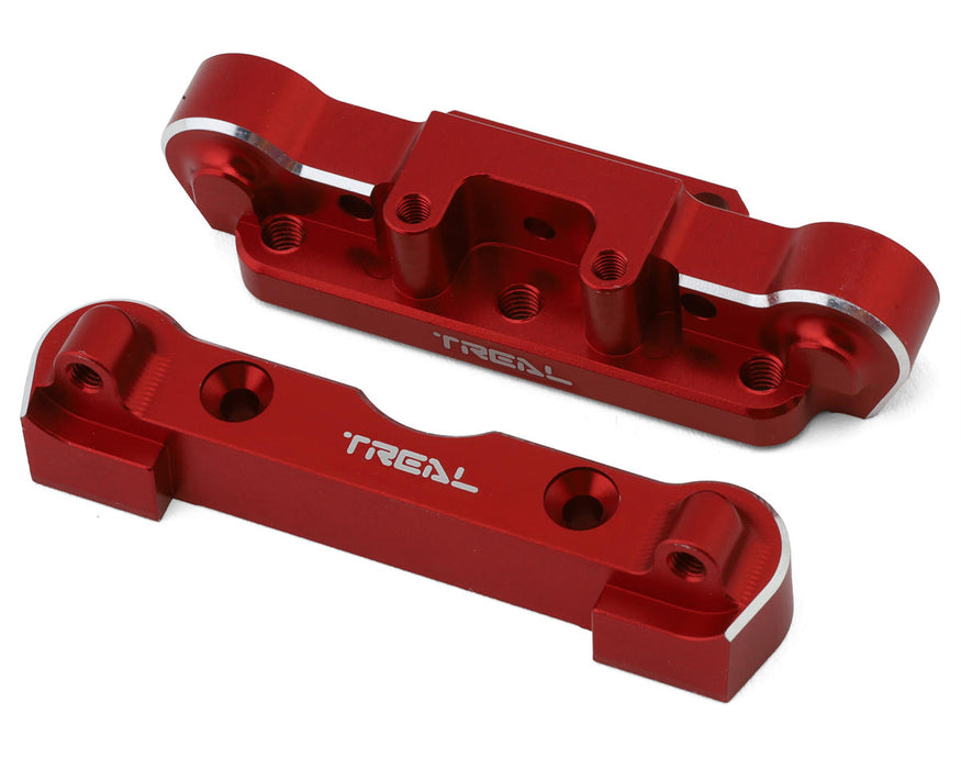 Treal Hobby Arrma® Kraton™ 6S Aluminum Front Lower Brace Set (Red)