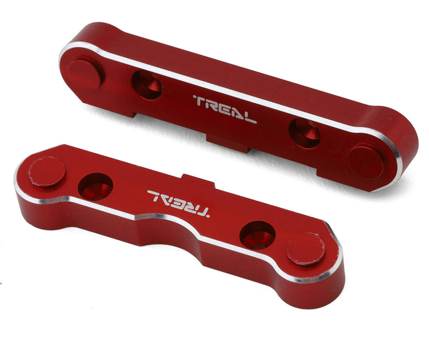 Treal Hobby Arrma® Kraton™ 6S Aluminum Rear Lower Suspension Arm Mounts (Red)