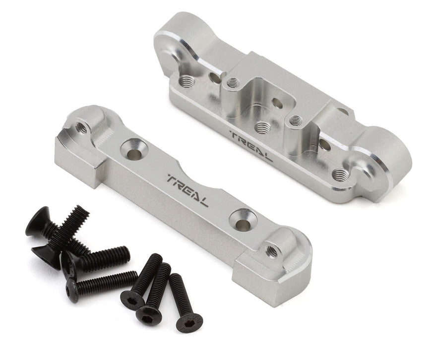 Treal Hobby Arrma® Kraton™ 6S Aluminum Front Lower Brace Set (Silver)