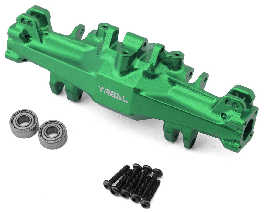 Treal Hobby Losi Mini LMT CNC Aluminum Axle Housing (Green)