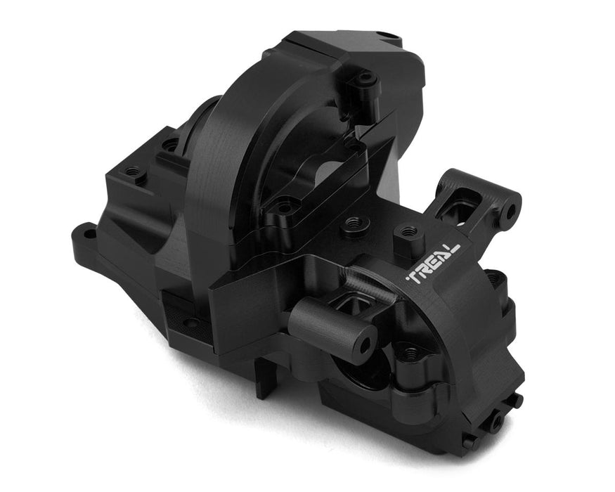 Treal Hobby Aluminum Rear Gearbox Set for Traxxas® Maxx® Slash® (Black)