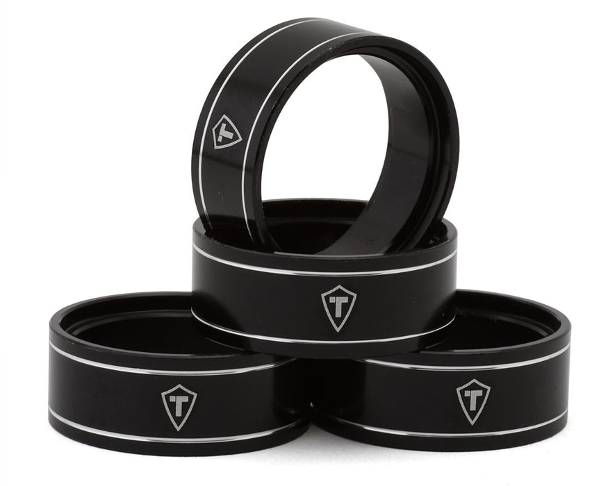 Treal Hobby 1.0" Aluminum Center Beadlock Wheel Rings (4) (6g Each)