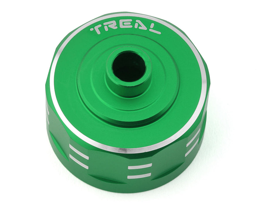 Treal Hobby Aluminum Gear Differential Housing Case for Traxxas Sledge (Green)