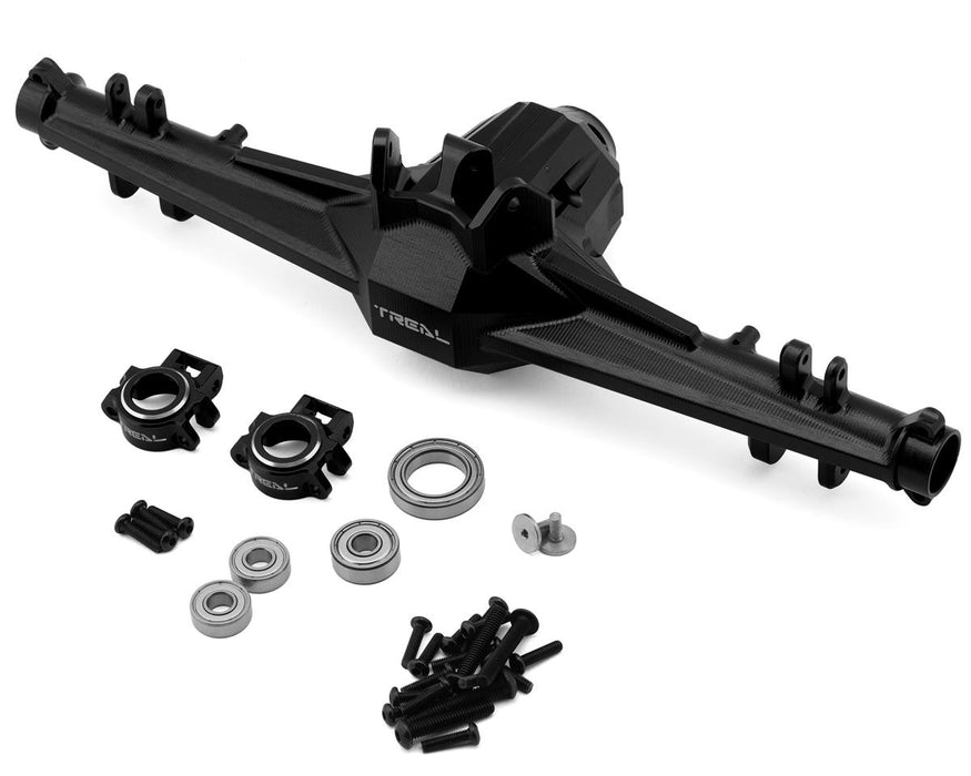Treal Hobby Aluminum Rear Axle Housing for Traxxas® UDR® (Black)