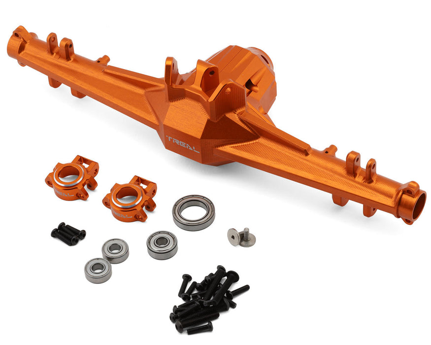 Treal Hobby Aluminum Rear Axle Housing for Traxxas® UDR® (Orange)
