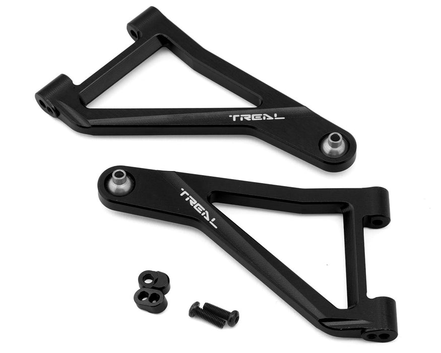 Treal Hobby Aluminum Upper Suspension Arms for Traxxas® UDR® (Black)