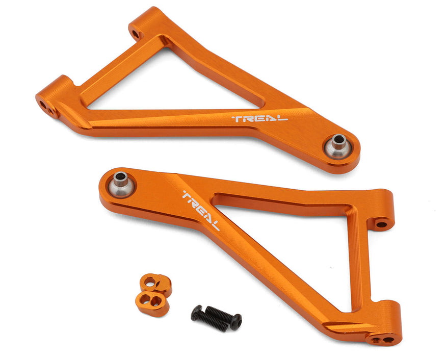 Treal Hobby Aluminum Upper Suspension Arms for Traxxas® UDR® (Orange)