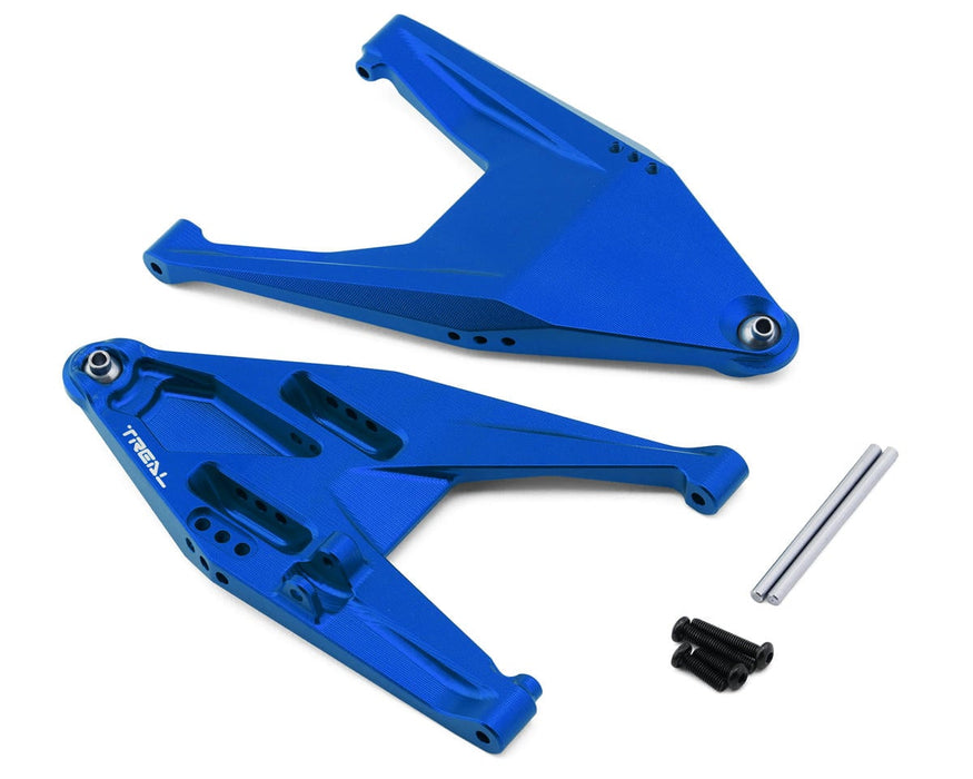 Treal Hobby Aluminum Lower Suspension Arms for Traxxas® UDR® (Blue)