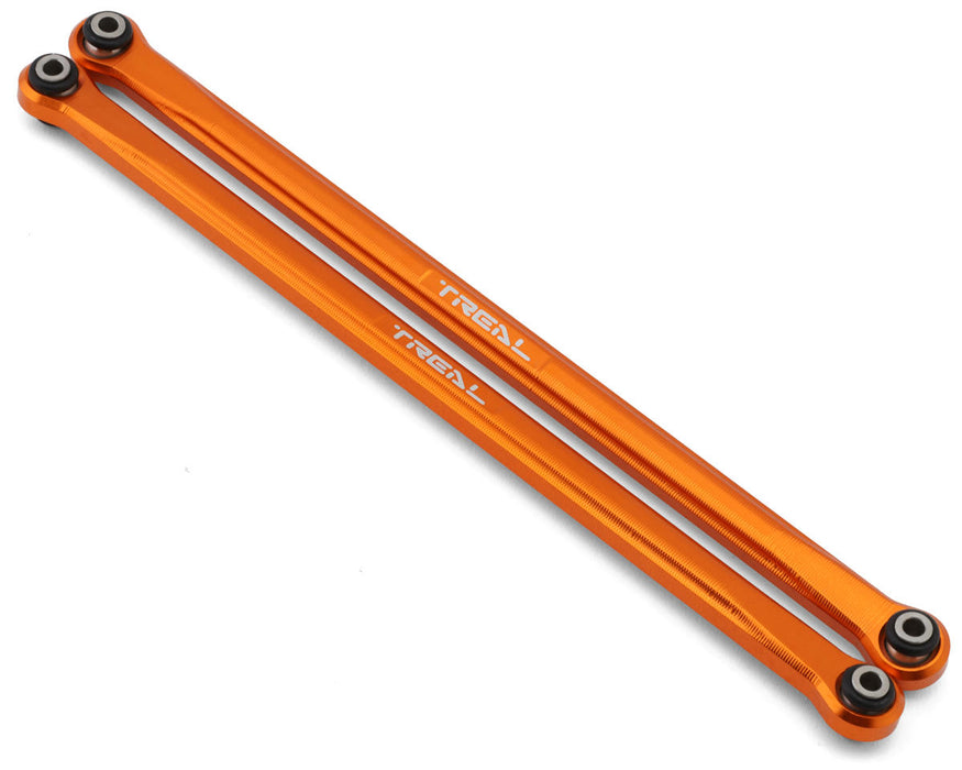 Treal Hobby Aluminum Rear Toe Links for Traxxas® UDR® (Orange) (2)